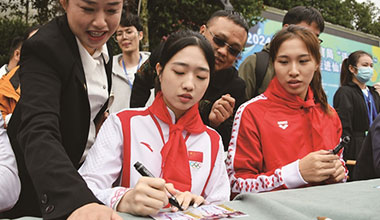 奧運冠軍來了 全民健身熱了